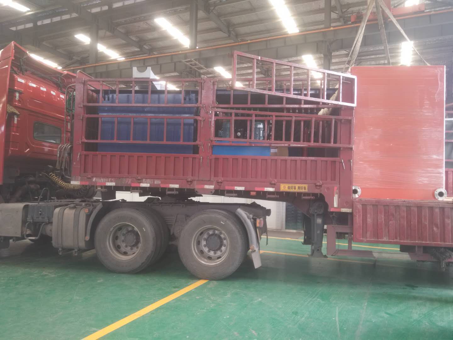 750kg steel shell  melting furnace delivery