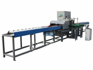 Steel plate quenching and tempering production line